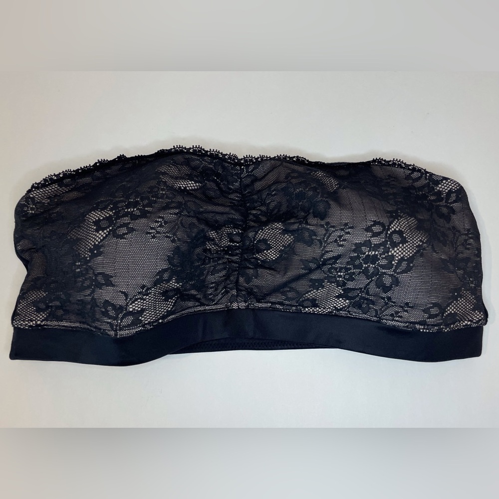 Maidenform Women’s Dream Lace Bandeau Black Bra Size S